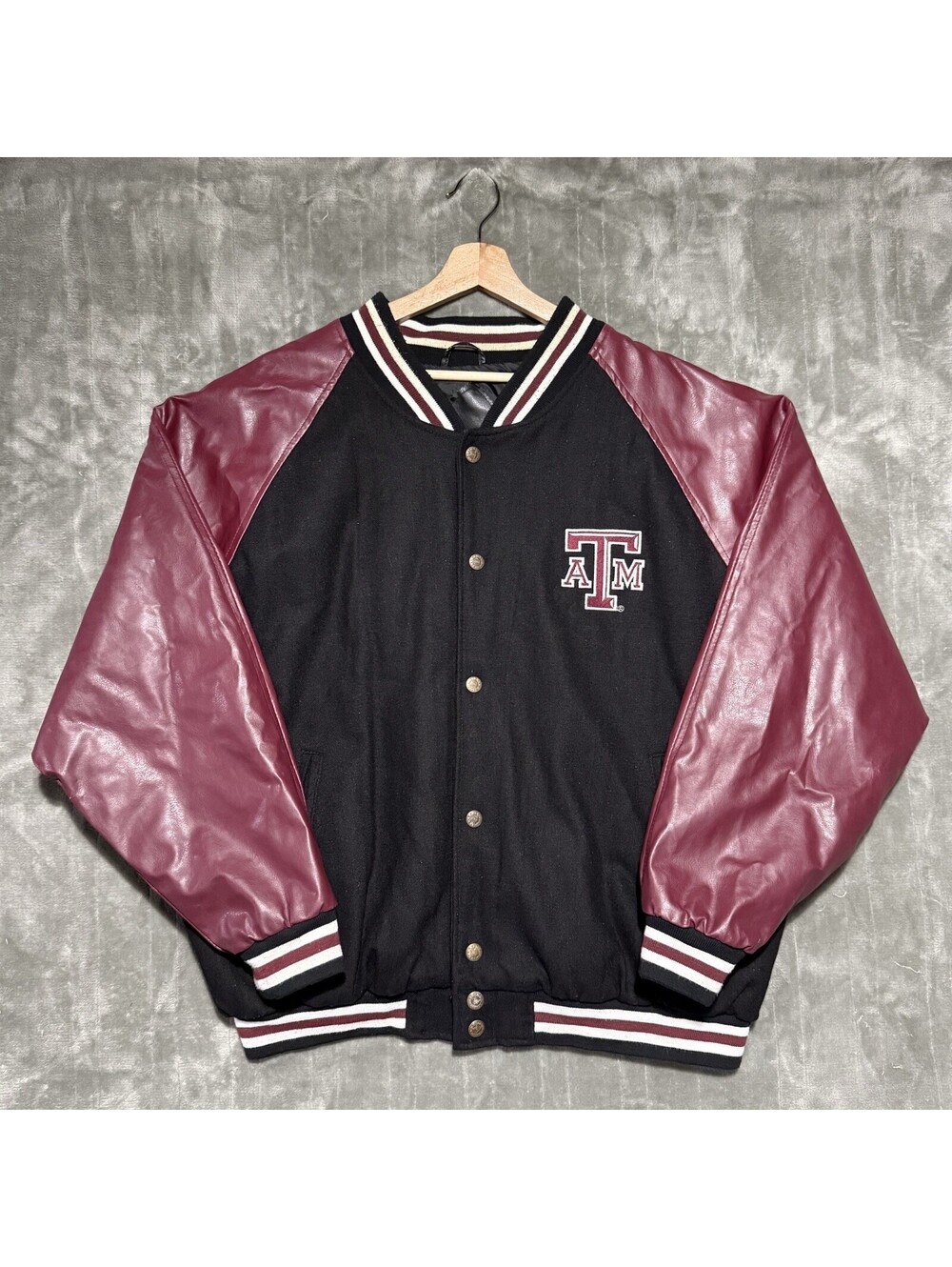 Vintage 90s Texas  A&M Aggies Jacket Size XL Steve & Barry’s Men’s